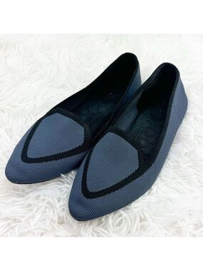 Birdies Blackbird Knit Pointed Toe Loafer Flats